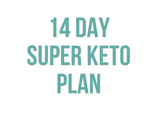 14 Day Super Keto Plan Product Thumbnail