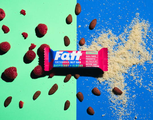 Fatt Raspberry + Almond Bar Multipack (30) Product Thumbnail